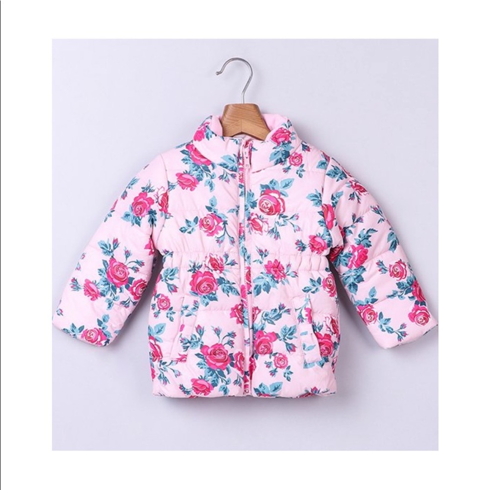 Beebay • floral puffer coat
